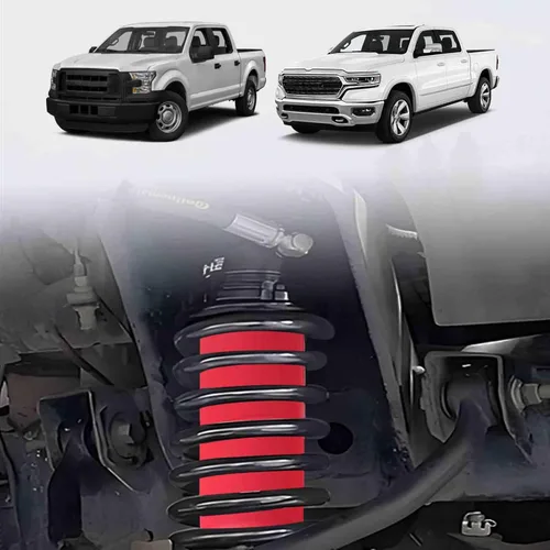 Vista 7 de Kit de bolsas de resorte de aire VIGOR 1000 para camionetas Ram 1500 de 2009-2024, kit de resorte de aire trasero OE Reemplazo # 60818