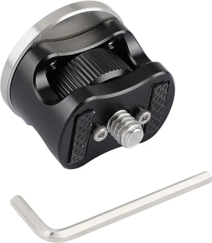 Vista 7 de CAMVATE Soporte roseta con tornillo de pulgar de 1/4"-20 y rosca hembra M6 para monitores SmallHD serie 700 - 2839