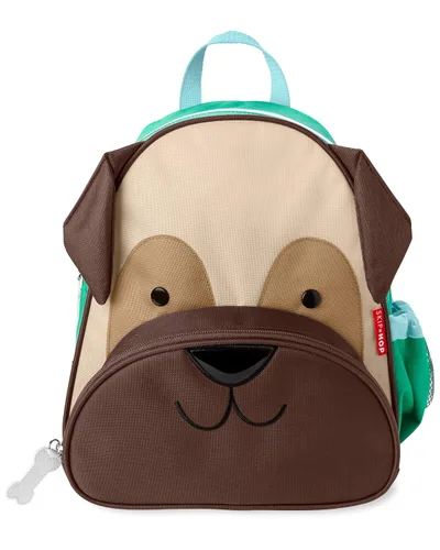 Vista 2 de Skip Hop - Mochila para preescolar colección Zoo para niños pequeños de 3 a 4 años diseño de pug