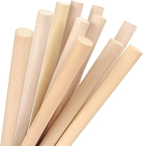 Vista 14 de Varillas de madera de 1/2 x 24 pulgadas, redondas, sin terminar, para manualidades, piruletas, soporte para pasteles, 25 piezas