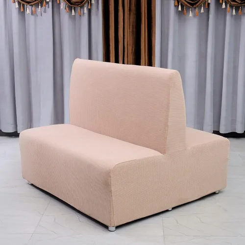 Vista 8 de Funda para futón sin brazos, funda elástica para sofá cama, protector elástico para sofá, fundas de sofá de alta elastano, a cuadros pequeños