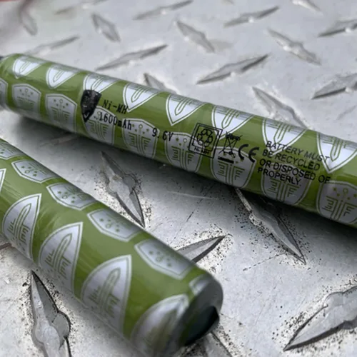 Vista 5 de Elite Force Batería Airsoft para pistolas eléctricas de Airsoft BB de 0.236 in, 9.6 V NiMH 1600 mAh, mariposa