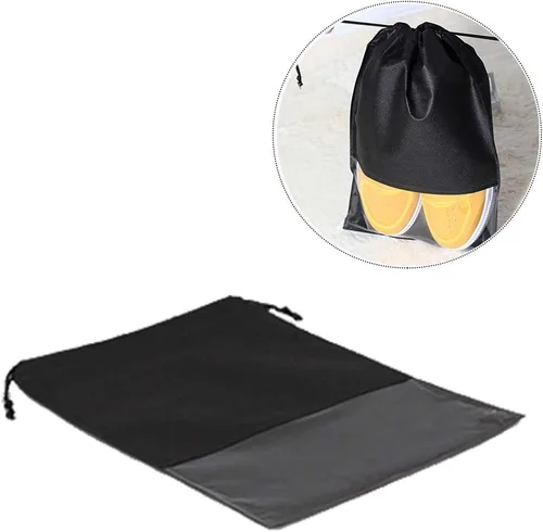 Vista 8 de FONHERILI WAJJ - 10 pares prácticos de longitud ajustable para hombre, soporte moldeador con una bolsa de zapatos (hombre, negro)
