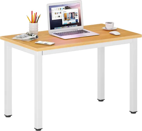Vista 103 de DlandHome Escritorio pequeño para computadora de 31.5 pulgadas, mesa de escritura para espacios pequeños, mesa de estudio, escritorio para Negro