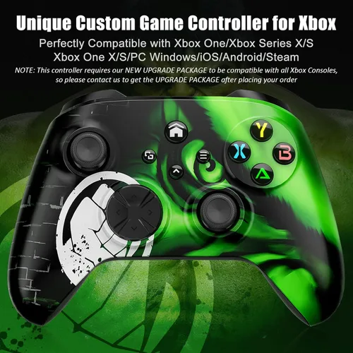 Vista 8 de Need to Upgrade Controller for Xbox Wireless, Custom Gaming Controller for Xbox One, Xbox Series XS, Xbox One XS, iOS, Android, Steam and Windows PC
