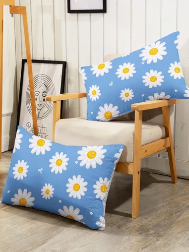 Vista 83 de Juego de sábanas de 4 piezas ajustadas y planas para niñas, estampado de mariposas y flores rosas con 1 + 2 fundas de almohada para cama individual