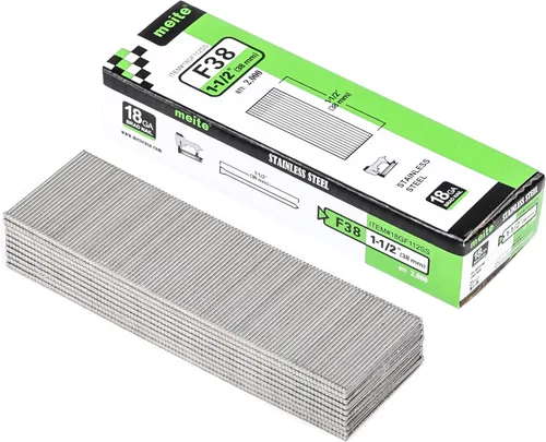 Vista 14 de meite Clavos Brad de Acero Inoxidable Calibre 18, Clavos Brad de 18GA de 3/4 Pulgada, Clavos Pequeños de Acabado de Acero Inoxidable 304