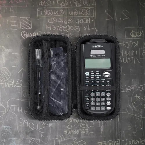 Vista 9 de khanka Funda de transporte para calculadora científica Texas Instruments TI-30Xa/TI BA II Plus/TI-30XIIS /TI-30XS MultiView/TI-36X Pro Engineering