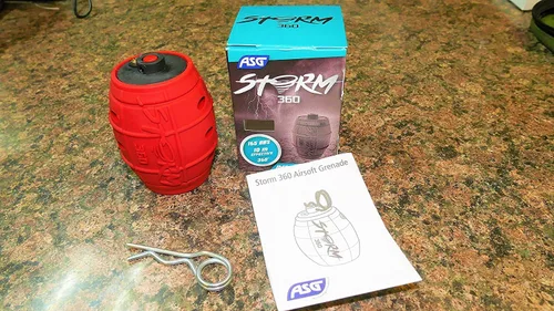 Vista 5 de ASG Storm 360 - Ducha de impacto BB con CO2 para Airsoft (negro)