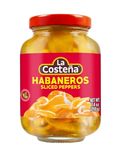 Vista 3 de La Costena Habanero Pimientos 7.4 oz (paquete de 2)