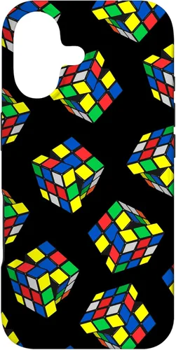Funny Impossible Rubik Rubix Rubics Cube Retro Gaming Toy Case for iPhone 17