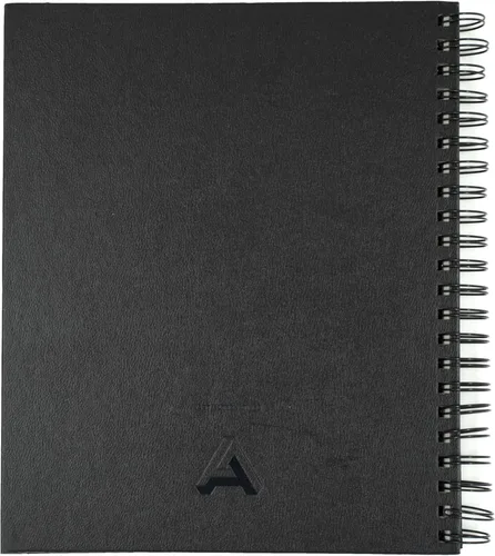 Vista 2 de Art Alternatives Cuaderno de bocetos encuadernado en espiral, 8.5 x 11 pulgadas