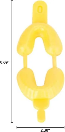 Vista 10 de 20pcs Bandejas de Fluoruro Dental Desechables Bandeja Dental de Espuma Fluorada Bandeja de Materiales Dentales Bandeja Material de Impresión