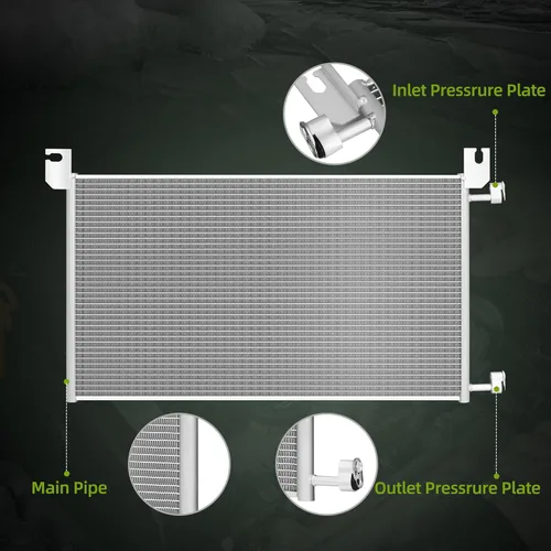 Vista 48 de AUTOSAVER88 Condensador de A/C AC Condensador de Aire Acondicionado Compatible con 2002 2003 2004 2005 2006 Camry 2004-2007 2008 Solara 2002-2003