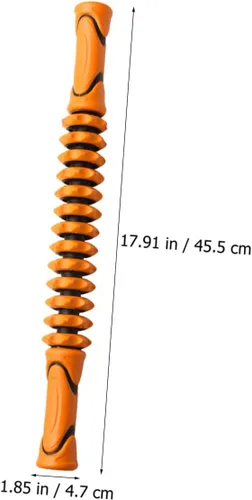 Vista 4 de Portable Yoga Massage Stick for Full Body Muscle Relief Fitness Roller for Deep Tissue Massage and Stress Relief Comfortable Handheld Design for