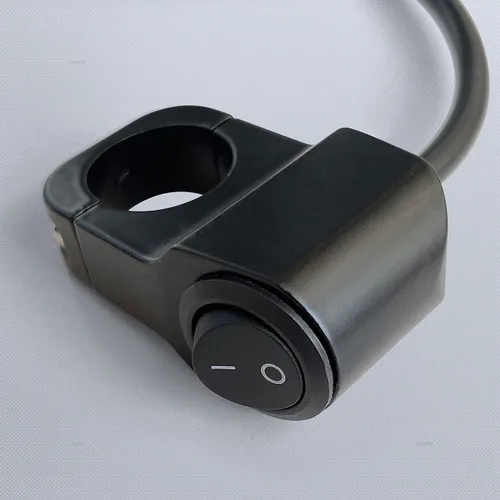 Vista 2 de Interruptor de Manillar de Motocicleta 12V Impermeable de Aleación de Aluminio Interruptores de Luz ATV para Motocicleta Bicicleta ATV UTV Scooters