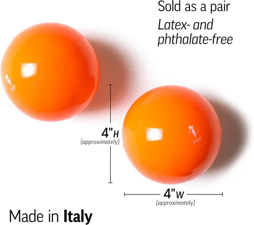 Vista 3 de Juego de bolas suaves OPTP Franklin Method - Juego de bolas de rodillo de masaje de firmeza ajustable para masaje de espalda y cuello - Alivio