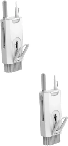 Hemobllo 2 unids pluma de limpieza Herramientas de limpieza herramienta limpiador para auriculares caso limpiador de pantalla electrónica cepillo de