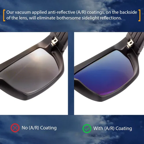 Vista 6 de IKON LENSES Lentes de repuesto polarizadas para gafas de sol Oakley Frogskins