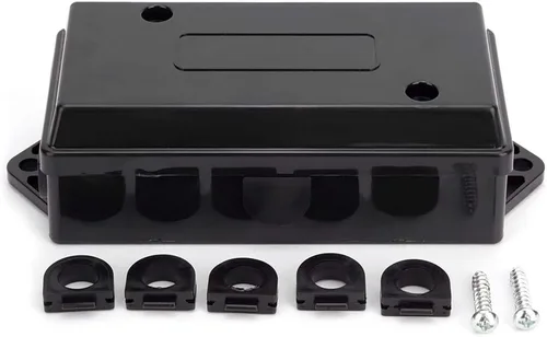 Vista 7 de US 7 Way Trailer Cableado Caja de conexiones Cable de alambre Caja de conexiones Amplificador de vehículo cableado de batería y terminales Otros