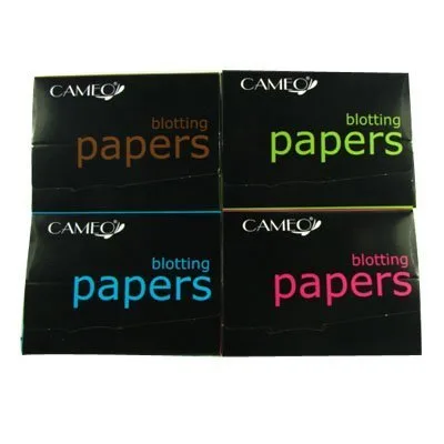 Cameo Juego de papel secante de control de aceite, 288 hojas, 4 piezas
