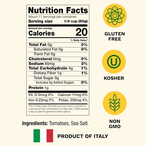 Vista 2 de Cento Puré de tomate Passata, 24 onzas (paquete de 6)