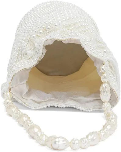Vista 7 de Aheli Bags Gift for Women Evening Bag Clutch Ethnic Bride Purse with Drawstring