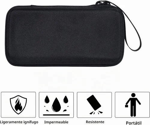 Vista 7 de Funda para calculadora TI-84 Plus CE Evo/Python, TI-Nspire CX II CAS, TI-83 Plus Todo Negro Caso