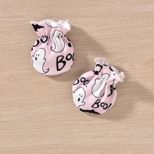 Vista 5 de Aalizzwell Mameluco para bebé niña, ropa de otoño e invierno con accesorios