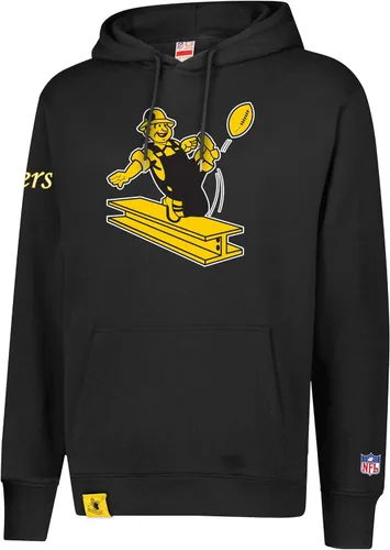 Vista 23 de Ultra Game Sudadera con capucha retro oficial de la NFL para hombre