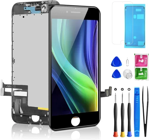 Vista 27 de Reemplazo de pantalla para iPhone 11 de 6.1 pulgadas, reemplazo del digitizador LCD táctil Diykitpl 3D para A2111, A2223, A2221, con kit