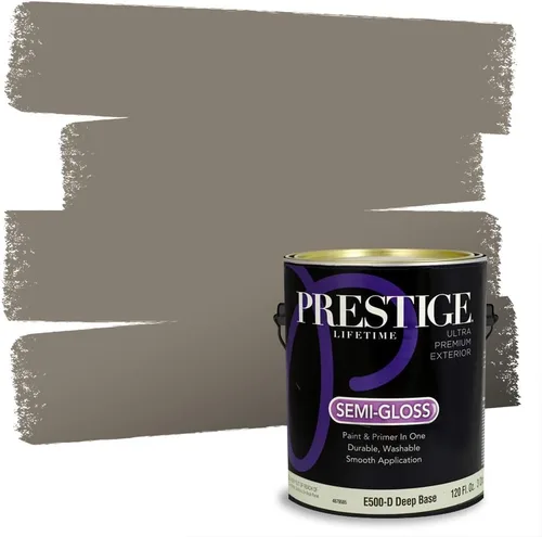 Vista 47 de Prestige Paints - 2 en 1, pintura base y pintura de exterior, P400-D-SW7053