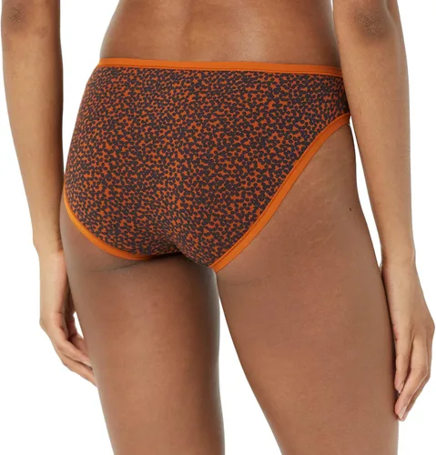Vista 4 de Tienda Essentials Ropa interior de bikini de algodón para mujer (disponible en tallas grandes), paquete de 6