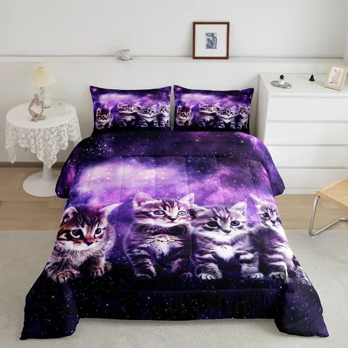 Vista 56 de Feelyou Juego de edredón de la Torre Eiffel, elegante juego de ropa de cama de París, edredón romántico para niños, niñas, niños, adolescentes