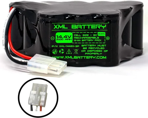 (1 paquete XBT1106 Shark Vacuum Battery 14.4V 2000MaH Ni-MH Pack SV1107 SV1100 SV1106 SV1112 XB1100