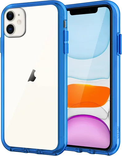 Vista 14 de JETech - Funda para iPhone 11 de 6.1 pulgadas, no se torna amarillenta, a prueba de golpes, con parte trasera transparente y antirayaduras