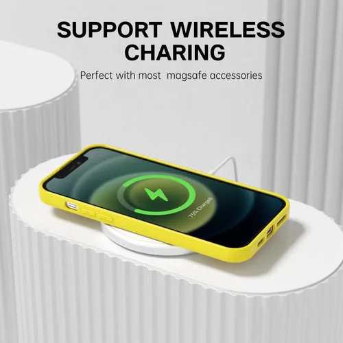 Vista 208 de Svanove para iPhone 7 Plus/ 8 Plus, funda de silicona, de goma suave brillante y gel de jey lindo, funda protectora de plástico simple y lisa