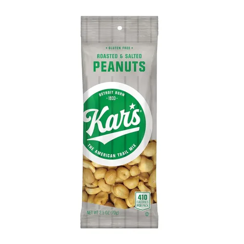 Vista 12 de Kar's Nuts Spicy Hot Sriracha Peanuts, paquetes individuales de 2.5 onzas, paquete a granel de 36, aperitivos sin gluten