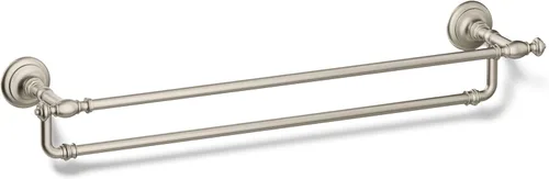 Vista 2 de Kohler K-72570-2BZ Artifacts - Toallero doble de 24 pulgadas, bronce aceitado, talla única