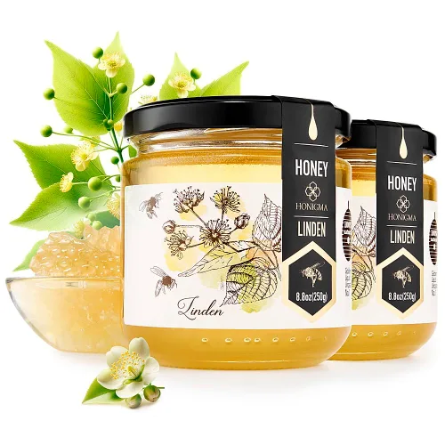 Vista 18 de HONIGMA® Miel de Acacia Marma Miel Cruda Auténtica de Ucrania 100% Pura y Sin Pasteurizar 1000g/35.2oz Puede Llegar Parcialmente