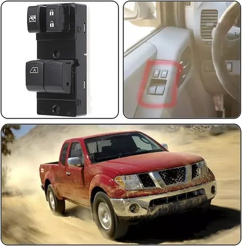 Vista 7 de Obaee Interruptor maestro de ventana eléctrica para lado del conductor compatible con Nissan Frontier 2007 2008 2009 2010 2011 2012 2013 2014 2015