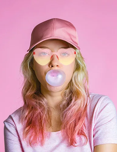 Vista 4 de Paquete de 12 lentes de sol sin montura en forma de corazón, para despedida de soltero