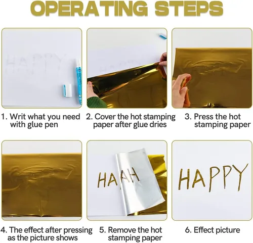 Vista 4 de 100 piezas de tóner reactivo para hacer tarjetas, papel de transferencia de 11.4 x 7.9 pulgadas para transferencia de papel de transferencia