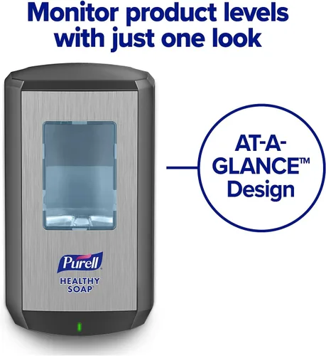 Vista 4 de GOJO Purell 6534-01 CS6 Dispensador de jabón sin contacto, grafito