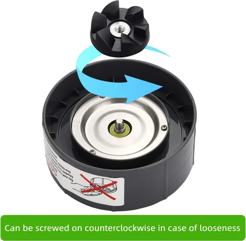 Vista 2 de Replacement Extractor Blade, Fit for NutriBullet 600w/ 900w Pro Series Blender with Silicone Rubber Gaskets Seal Ring for NutriBullet Blender Blade