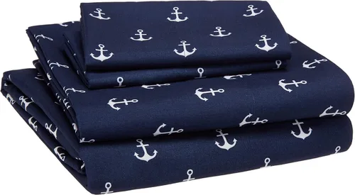 Vista 39 de Yaxa Basics Juego de sábanas para niños de microfibra ligera, suave y fácil de lavar, 3 piezas, tamaño Twin, Aqua brillante, diseño sólido