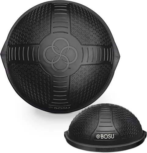 BOSU Nexgen Balance Trainer, Half-Ball Training Equipment, 65 cm Diameter, 300 lb Capacity - Burst-Resistant Stability Exercise Tool w/Non-Slip
