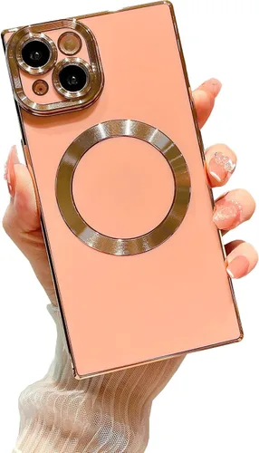 Vista 66 de Owncase Funda Magnética para iPhone 11, (Compatible con MagSafe) (Protección Completa de Lente de Cámara) (Esquinas Reforzadas) Funda Parachoques