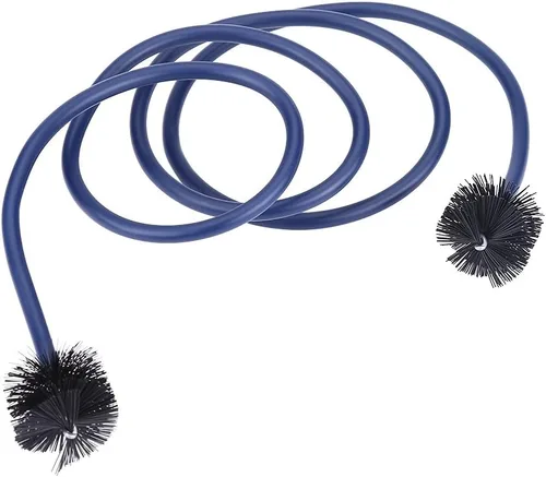 Vista 8 de Akozon Kit de limpieza de trompeta Cepillo de serpiente Cepillo de trompeta Cepillo de agujero de trompeta Limpieza de instrumentos Serpiente