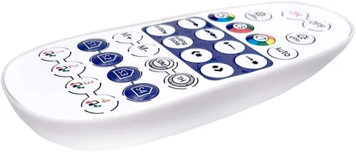 Vista 2 de Nueva 28 teclas RF USB BT APP Pixel Controller 5V WS2812B SK6812 RGB LED tira SPI música MIC control remoto